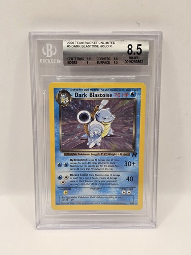 Pokemon card dark blastoise - card,