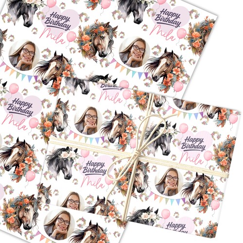 Personalised wrapping paper - personalised,