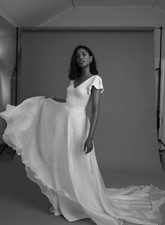  Charlie Brear Salma Silk Organza Overskirt