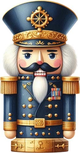 Christmas nutcracker wall art - christmas,
