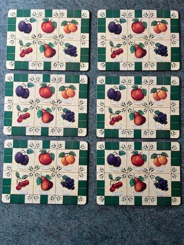 Vintage table mat cork - vintage, 6