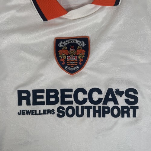Blackpool football shirt 1995 - football,