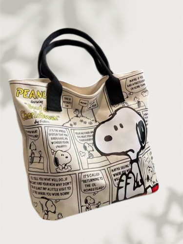 Women snoopy canvas tote - women’s,
