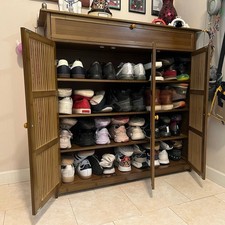 XL Vintage Shoes Rack 4-Tier