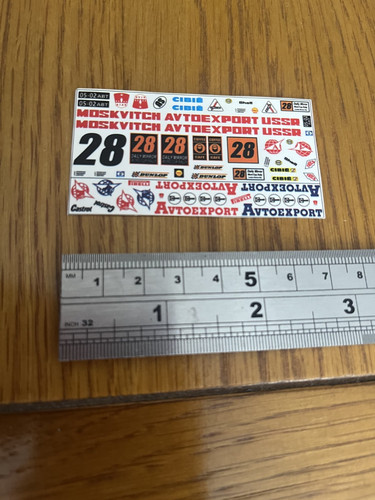 Rare moskvitch 28 london - rare, 1/43
