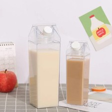 Clear Plastic Milk Carton