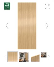 Internal fire doors - white, oak