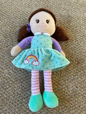 Argos Rag Doll Plush Green