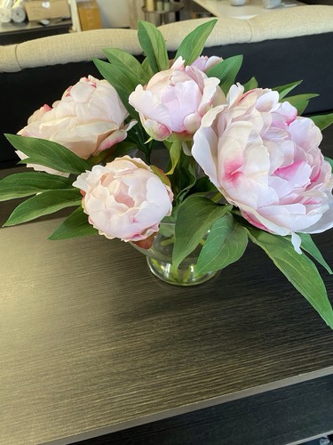 Artificial pink peonies - artificial,
