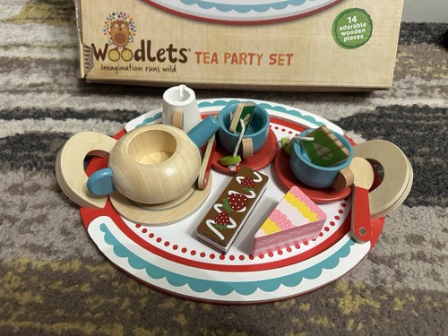 Woodlet wooden tea party - tea, set