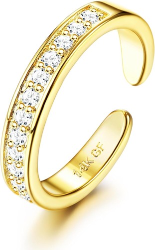 14k gold filled toe ring - 14k, gold-filled