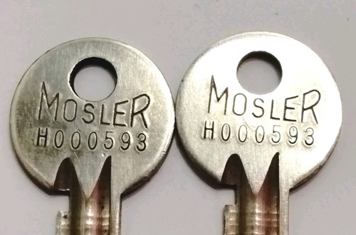 Pair mosler safe deposit - pair,