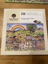 Wentworth Wooden Jigsaw Puzzle 250 Pieces (say thank you with a rainbow)