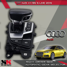 AUDI A4 B9 S-LINE 2019 AUTOMATIC GEAR SELECTOR, TRIM, KNOB AND GAITER 8W2713041N