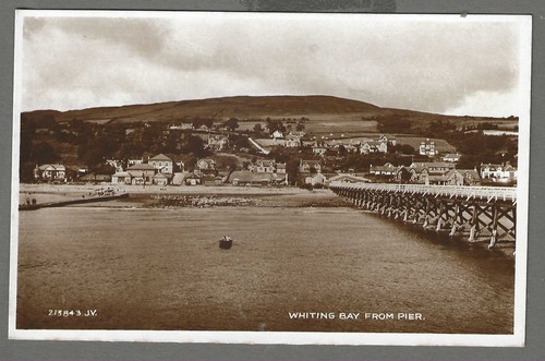 Vintage postcard whiting - postcard,