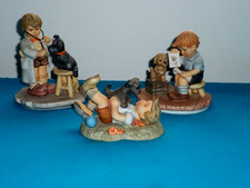 (3) GOEBEL BERTA HUMMEL FIGURINES THE DOCTORS IN / PALS/ CLEAN BILL OF HEALTH