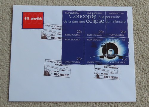 Air france concorde stamp - air,