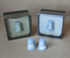 Wedgwood BLUE Jasperware 4x