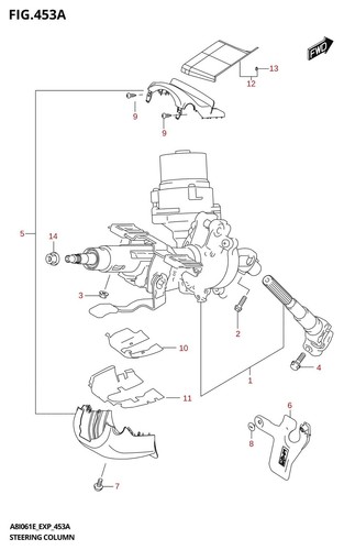 Suzuki genuine steering - genuine,