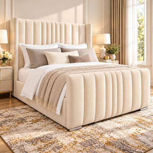 Ottoman bed winged - bed,