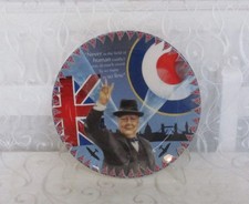 James Sadler Great Leaders Winston Churchill VE Day Plate 20.5cm