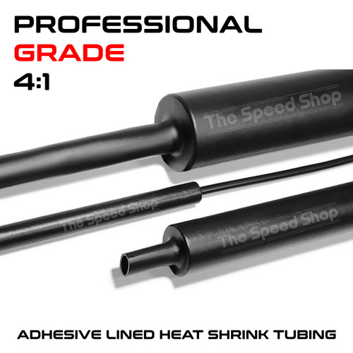 Black heat shrink - black,