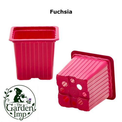 7cm square coloured plastic - square,