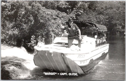 Vintage rppc capt - capt., clyde