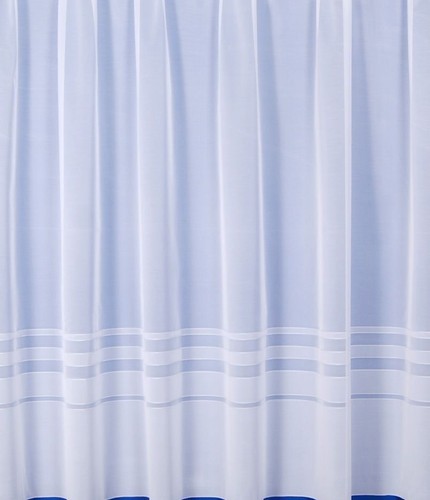 White net curtain - net, with