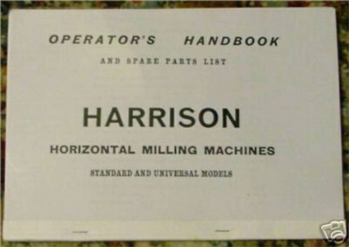 Harrison horizontal milling - harrison,