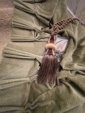 Vintage Velvet Curtains cotton