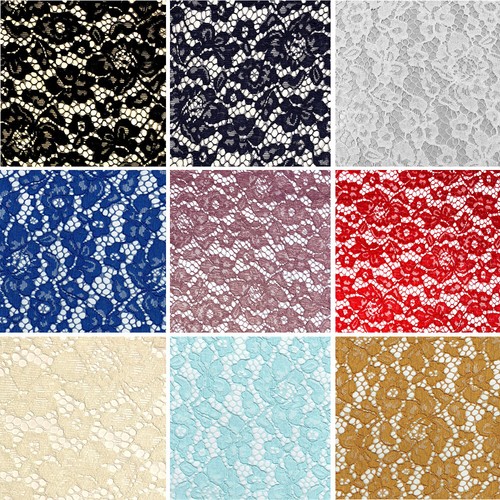 Corded lace fabric john - lace,