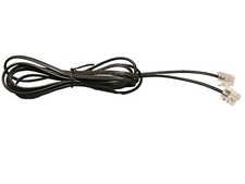 Telephone Cable Rj11 6p4c Male to Male  Phone Line Cord Rare Old Stock 6.99p