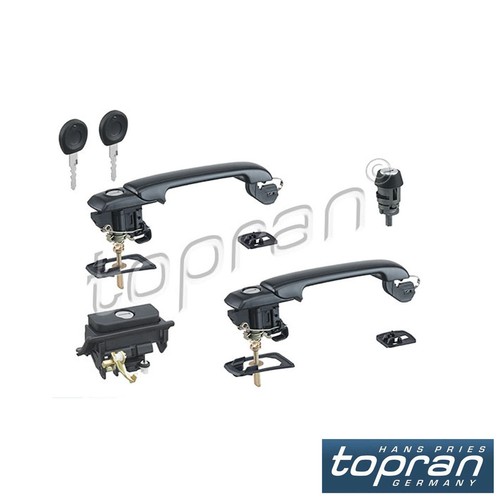 Door handles lock set - door,