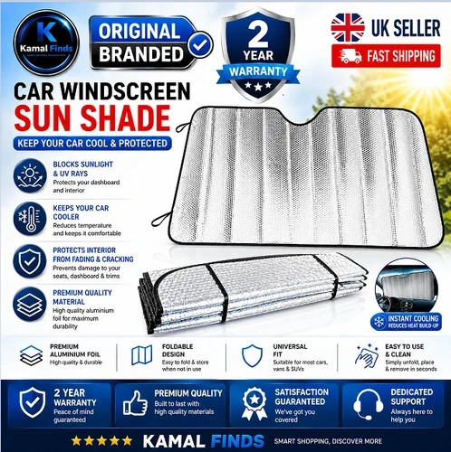 Large windscreen sun - windscreen, shade