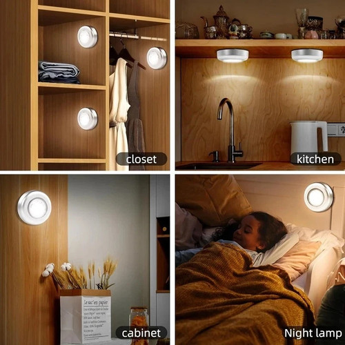 Led touch battery push - touch,
