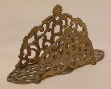 Vintage brass single slot