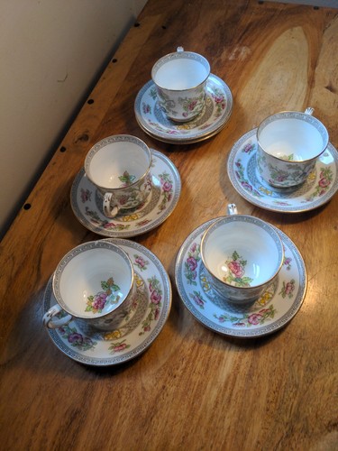 Aynsley bone china tea set - aynsley,