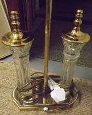 Waterford Crystal & Brass