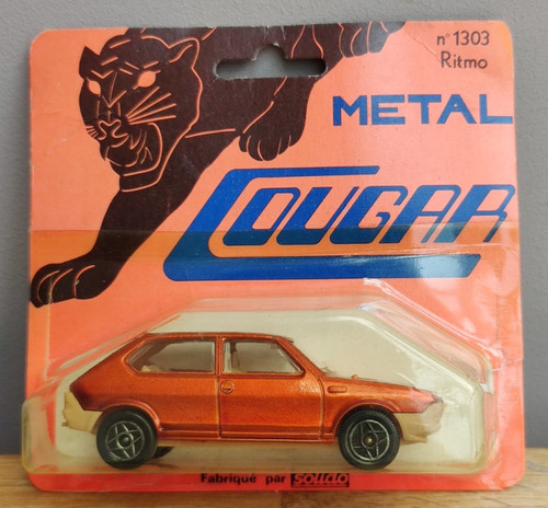 Solido cougar fiat ritmo - solido,