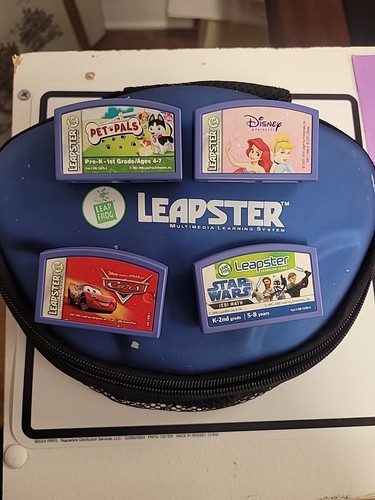 Leapster game cartridges - leapster,