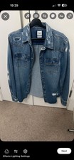 Zara Men's Blue Thick Denim