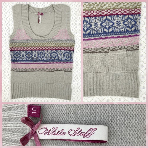 White stuff wool knit fair - white,