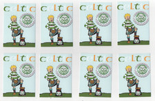 10 x GLASGOW CELTIC 8CM x