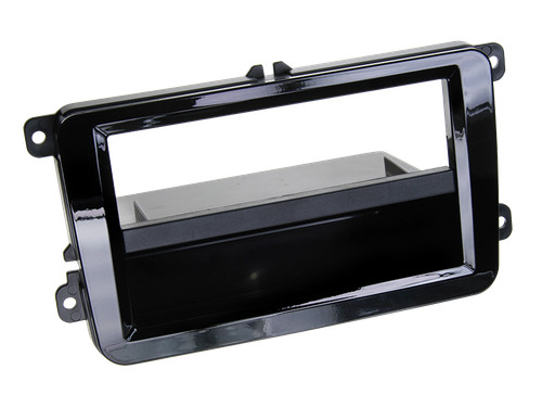 Din radio faceplate with - faceplate,