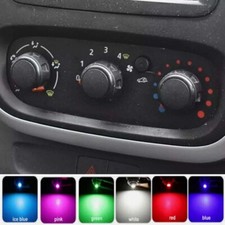For 2014-19 RENAULT TRAFIC MK3 VAUXHALL VIVARO LED BULBS HEATER CONTROL Light 2x