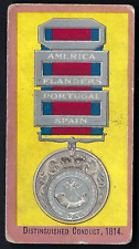 CHURCHMAN - MEDALS - #19 DISTINGUISHED CONDUCT, 1814