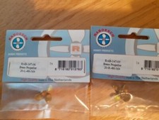 Model Boat RABOESCH  147 Type A Propellers Pair (Left & Right) 4 Blade 20mm Dia 