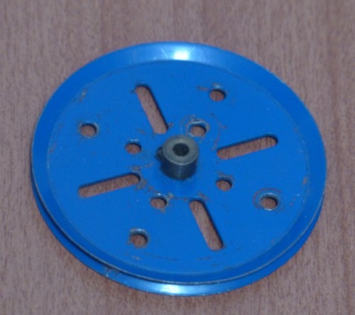 Vintage meccano blue - blue, by