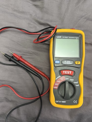 Cem 5505 insulation testers - dt-5505,